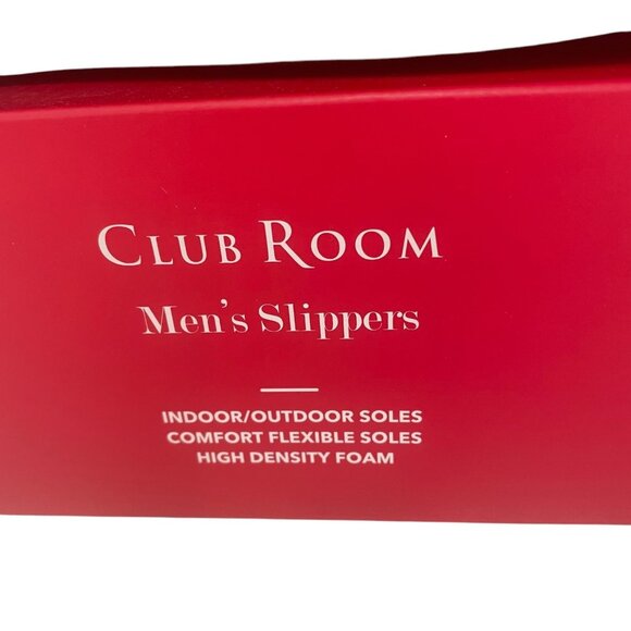 Tan Moccasin Slippers Mens Indoor Outdoor Fleece Lined Small Cozy Winter Lounge - Picture 5 of 10